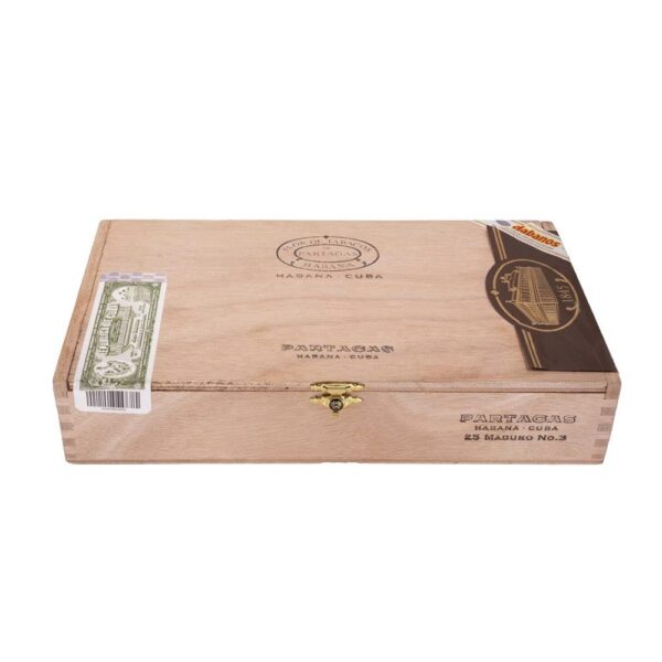 Partagas Maduro No.3 帕特加斯 馬杜羅3號25支