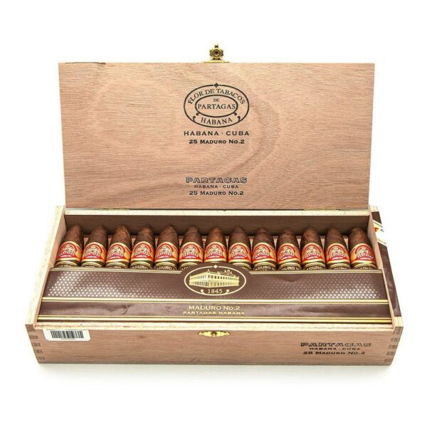 Partagas Maduro No.2 帕特加斯 馬杜羅2號25支