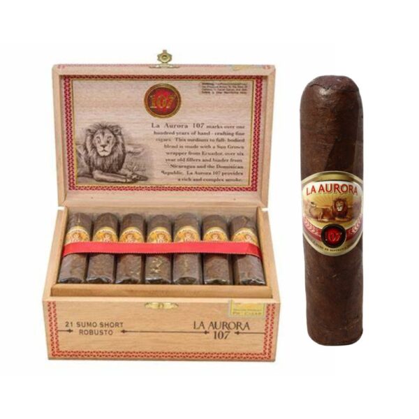 La Aurora 107 Sumo Short Robusto Cigars