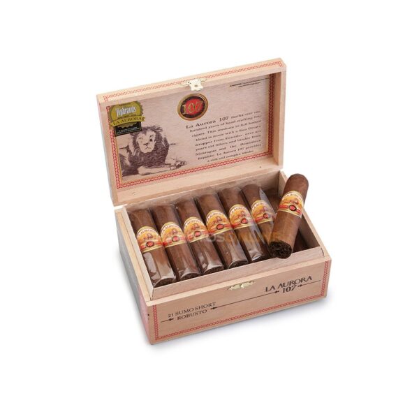 La Aurora 107 Sumo Short Robusto Cigars