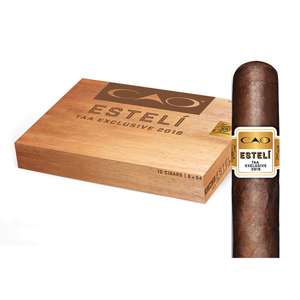 CAO ESTELI TAA EXCLUSIVE 2018 埃斯特利塔2018限量版10支