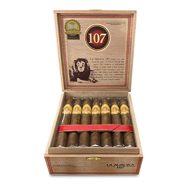 La Aurora 107 Belicoso 獅子王 107 魚雷21支