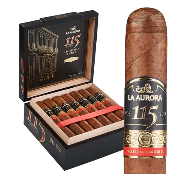 La Aurora 115 Anniversary Edition Robusto 獅子王115週年紀念版羅布圖20支