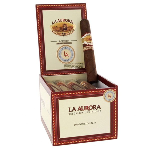 La Aurora Cameroon Robusto 獅子王 喀麥隆羅布圖20支